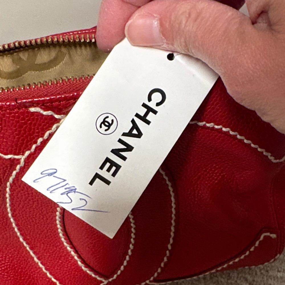 NWT Vintage Chanel red bag - Picture 4 of 7